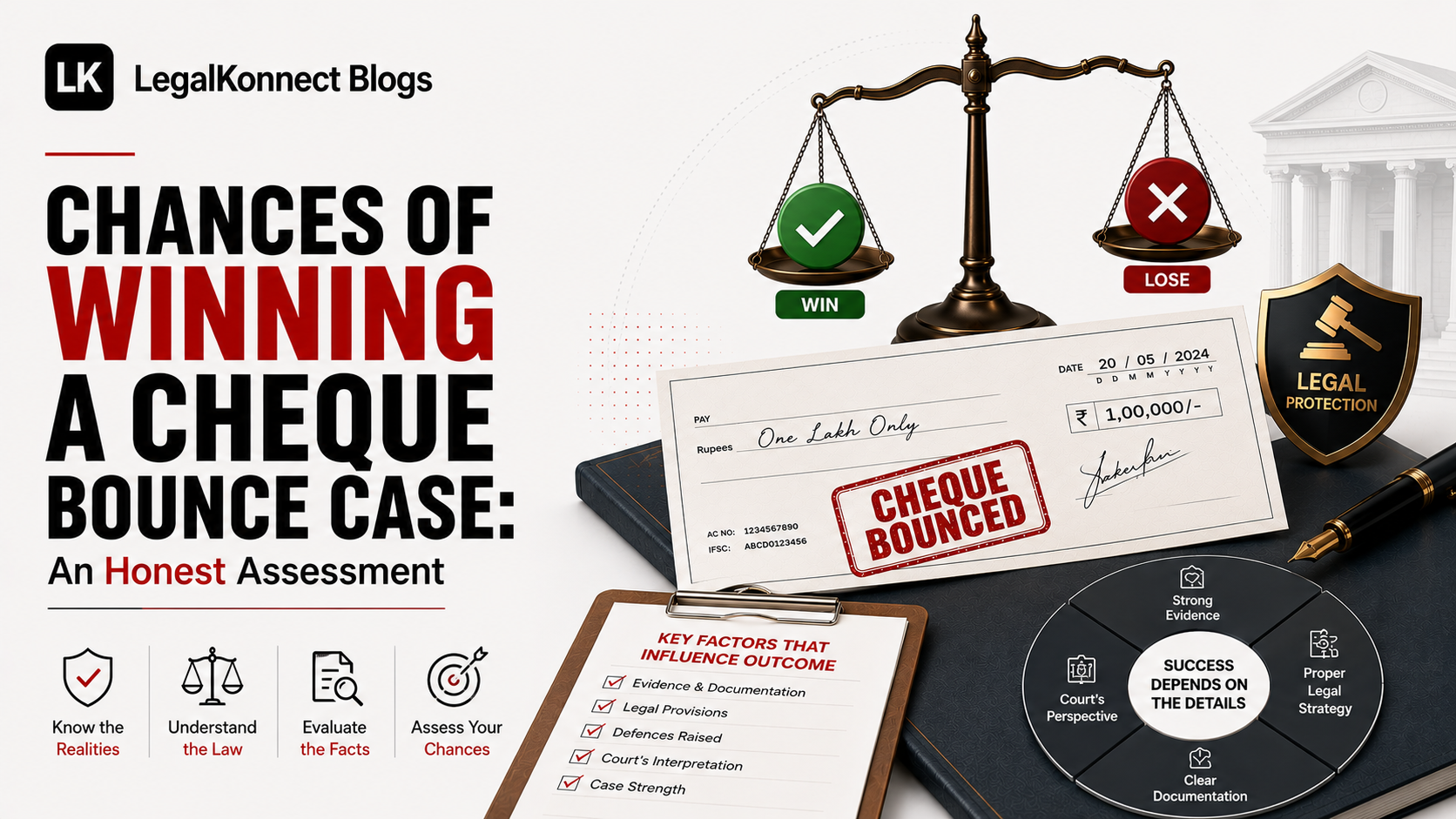 Chances of Winning a Cheque Bounce Case: An Honest Assessment