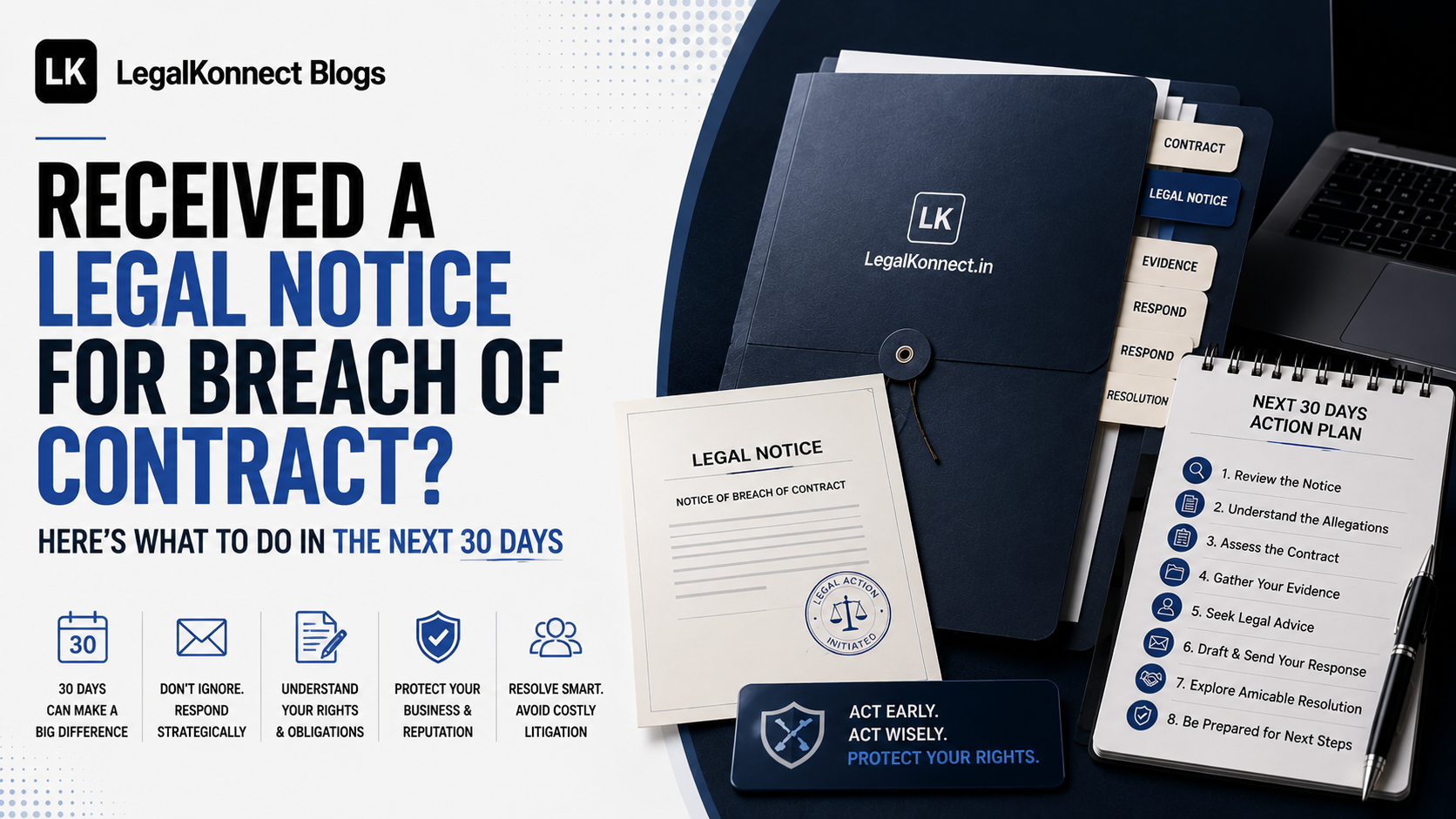Received a Legal Notice for Breach of Contract? Here's What to Do in the Next 30 Days