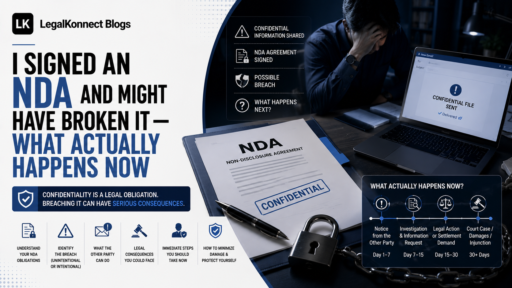 I Signed an NDA and Might Have Broken It — What Actually Happens Now